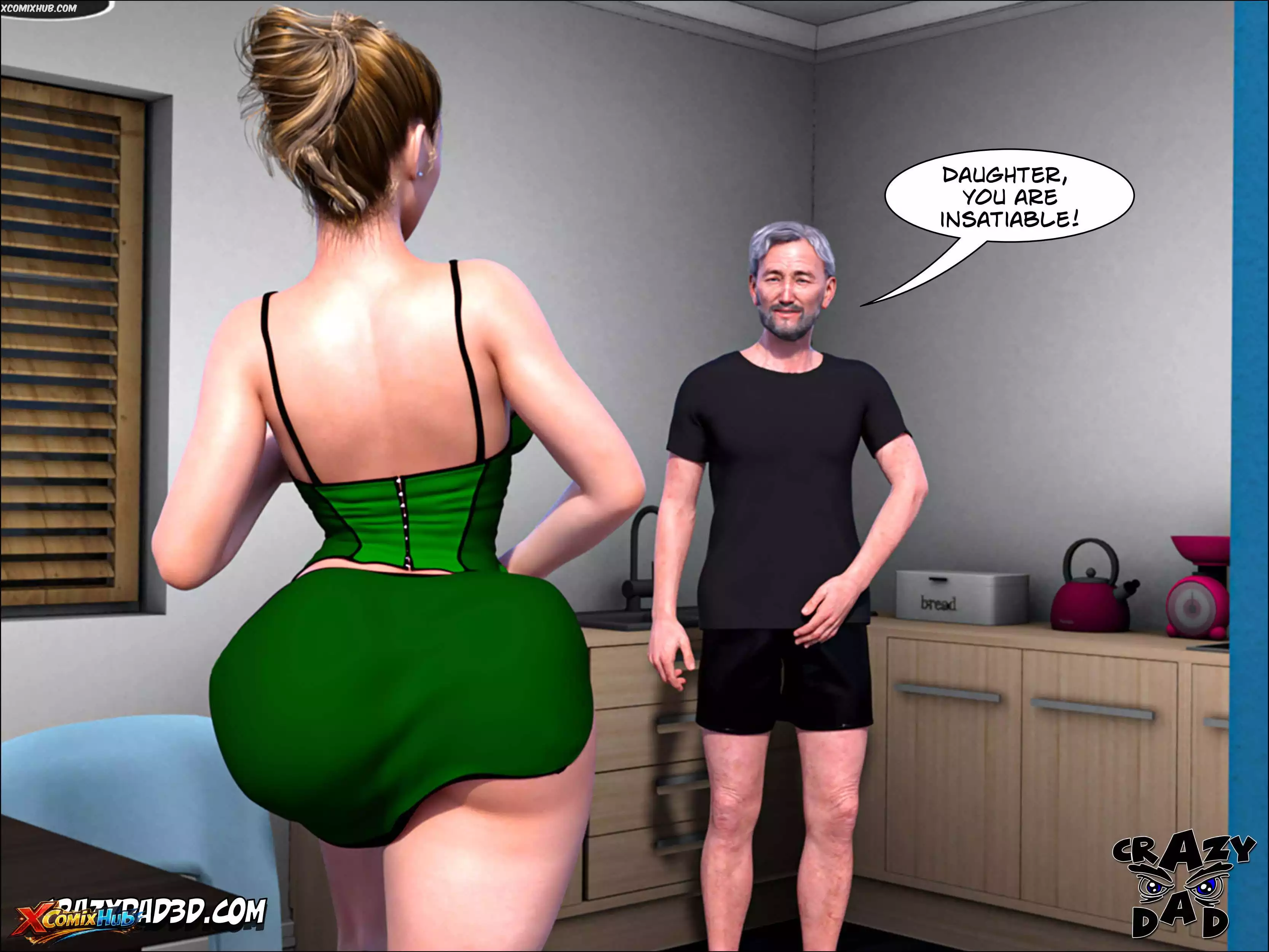 Father In Law At Home Chapter 19 Crazydad3d 008 Comic Page 8